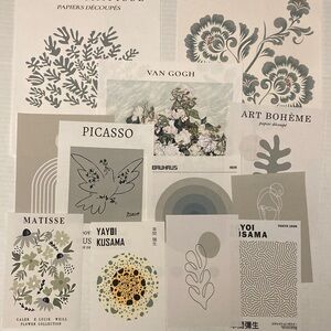 Sage Canvas Art Print Collection with Various Designs